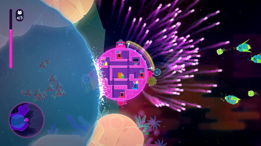 lovers in a dangerous spacetime switch