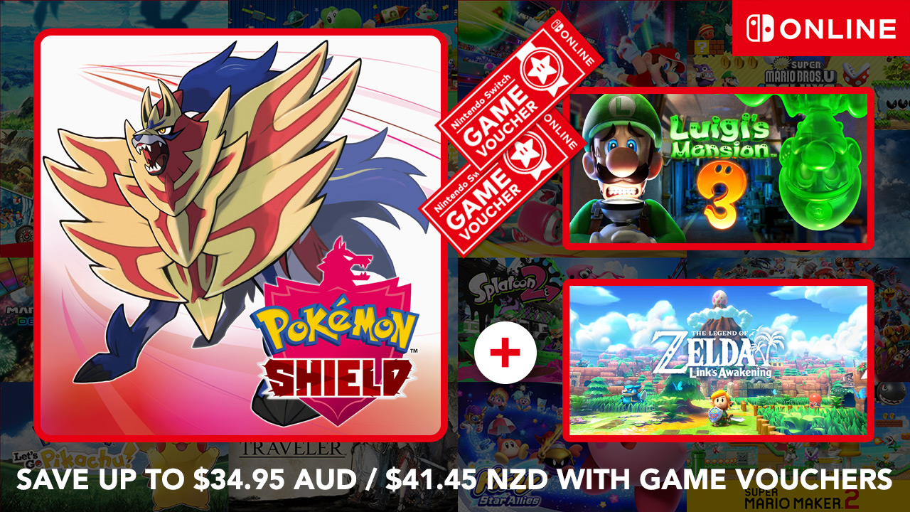 NS Switch Pokemon Sword Shield Early Purchase Bonus Luggage Name