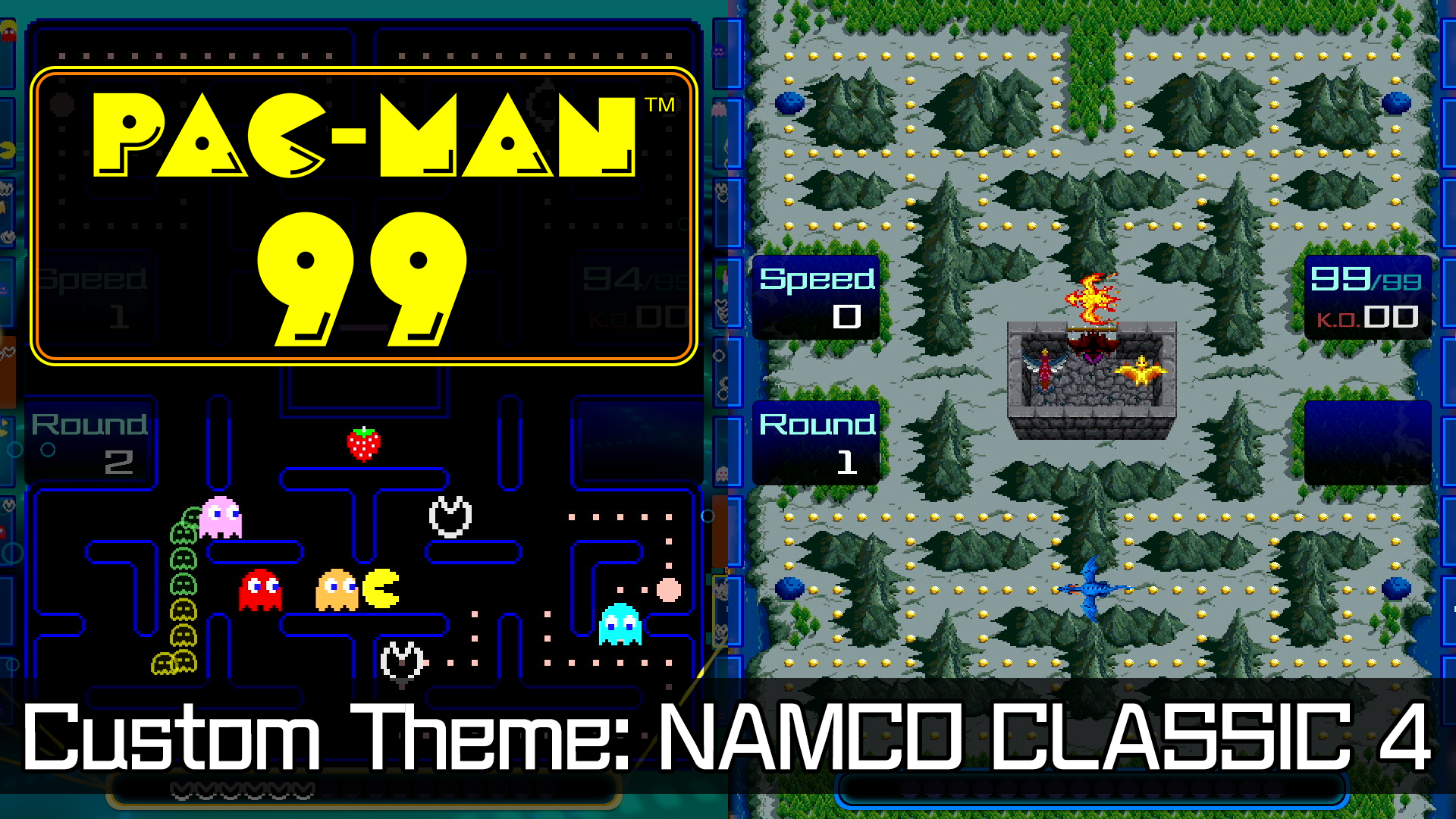 PAC-MAN 99 Custom Theme: NAMCO CLASSIC 4