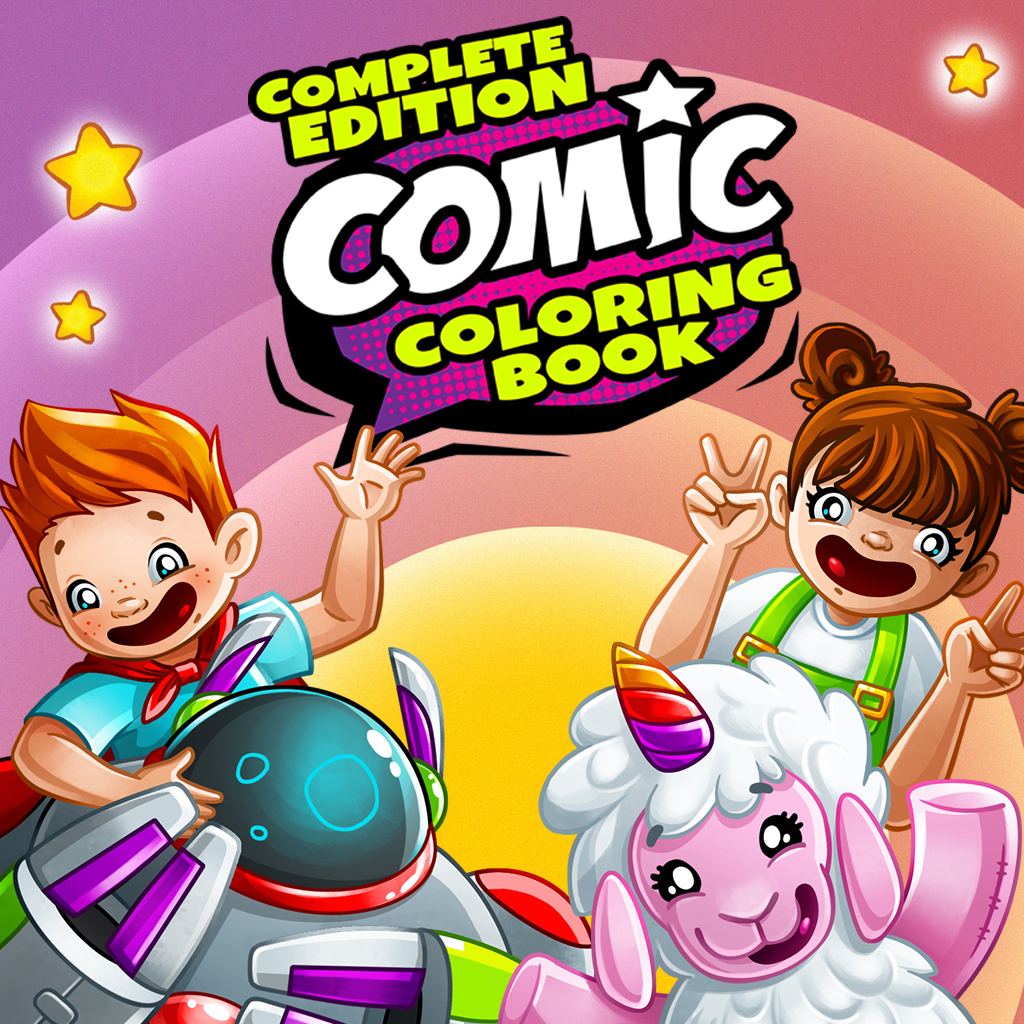 Comic Coloring Book Complete Edition: DRAW for Nintendo Switch - Nintendo  Official Site