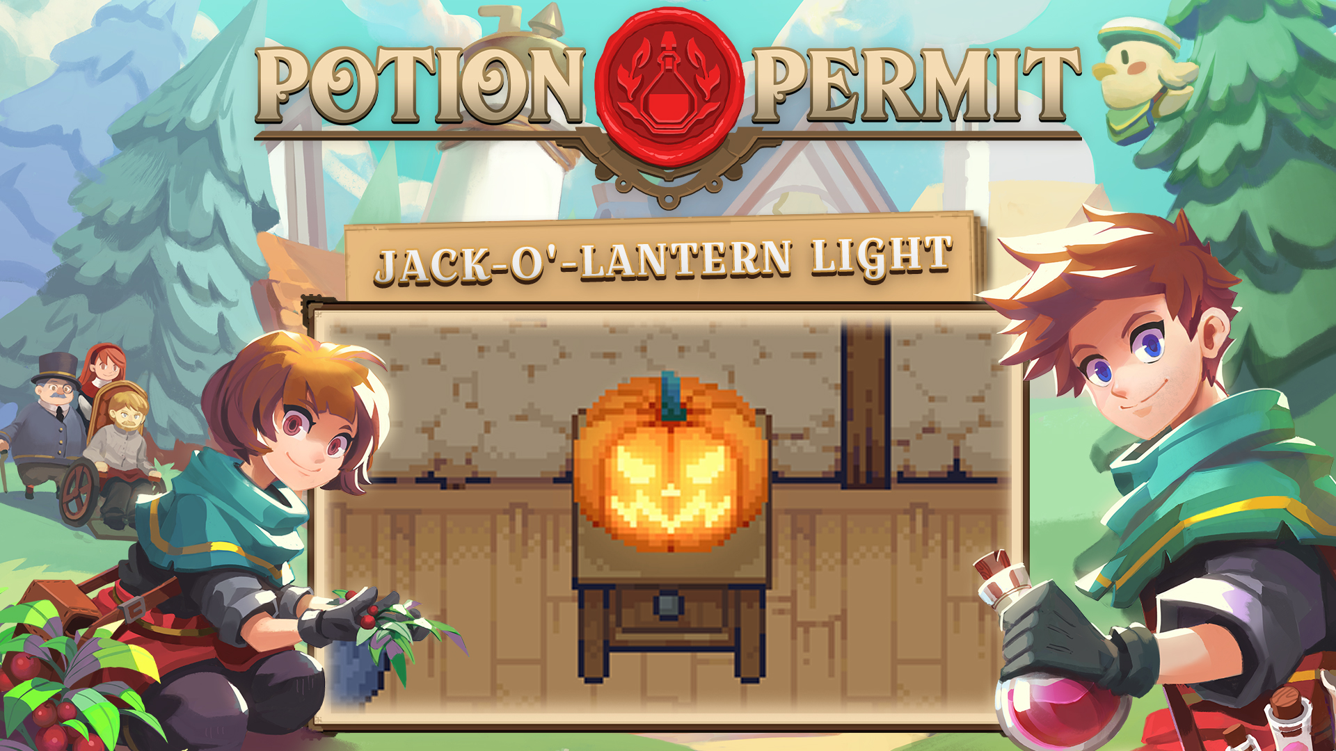 Potion Permit - Jack O'Lantern Light