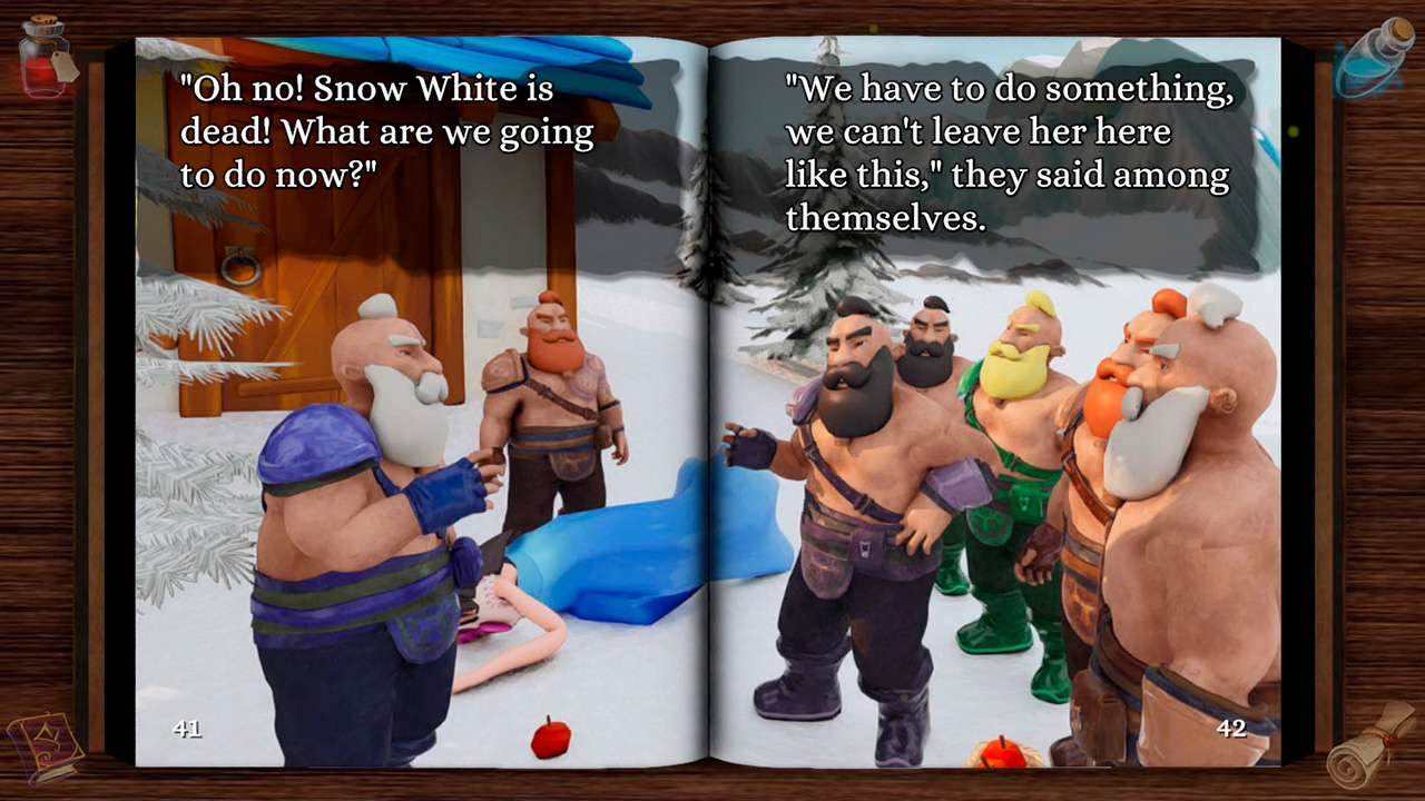 Snow White: Interactive Book