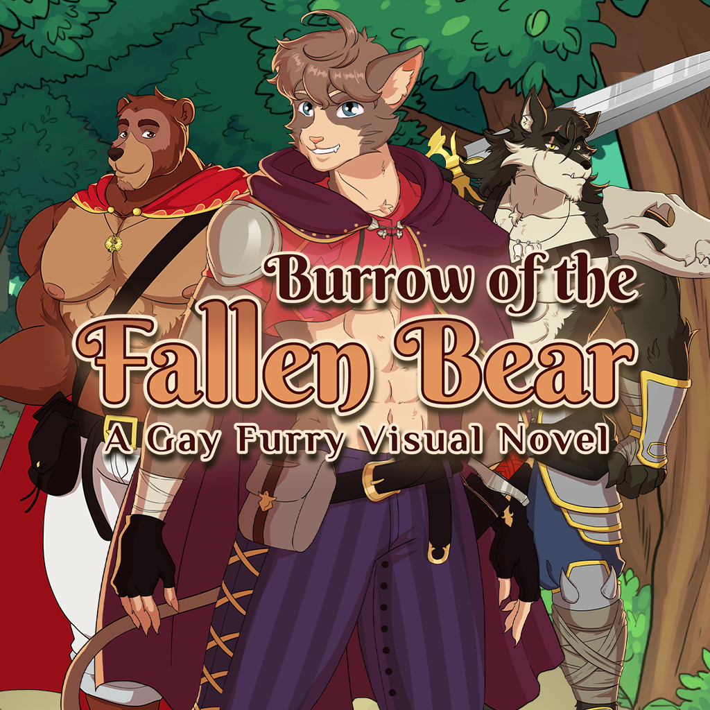 Burrow of the Fallen Bear: A Gay Furry Visual Novel