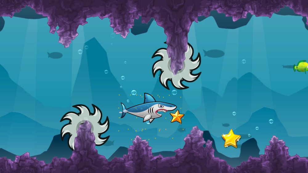 Ultimate Dark Bloop Fish Attack Feed & Grow Shark Adventure Game