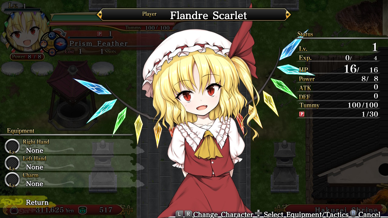 Playable Character - Flandre Scarlet
