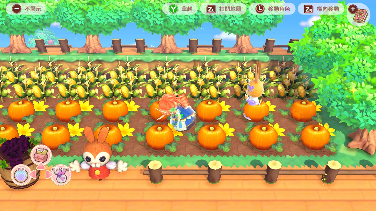 漂亮公主魔法花園小島
