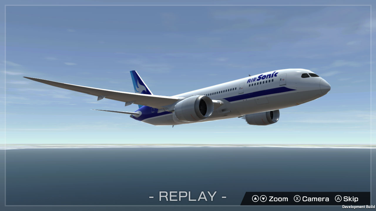 LANDING HERO 羽田 × 787