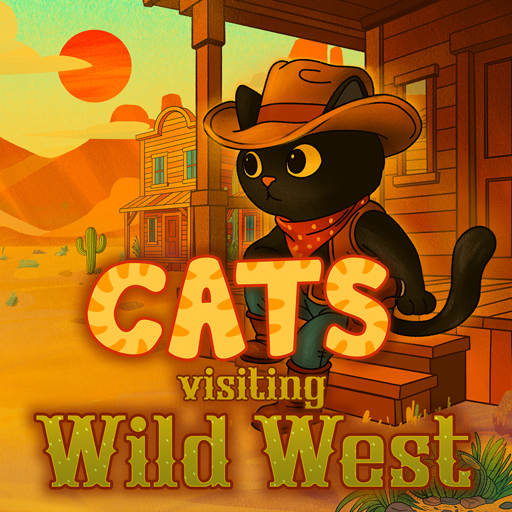 Cats Visiting Wild West