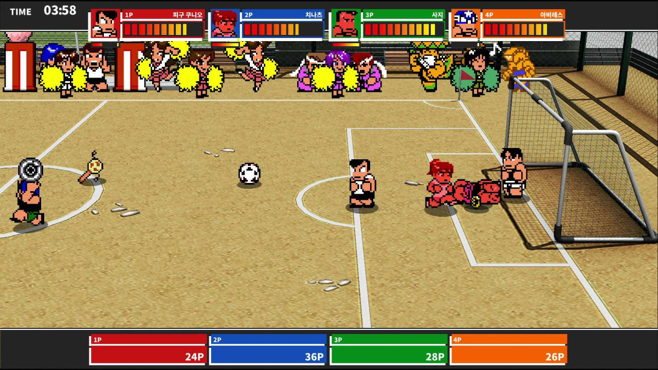 다운타운 난투행진곡 Mach!! screenshot