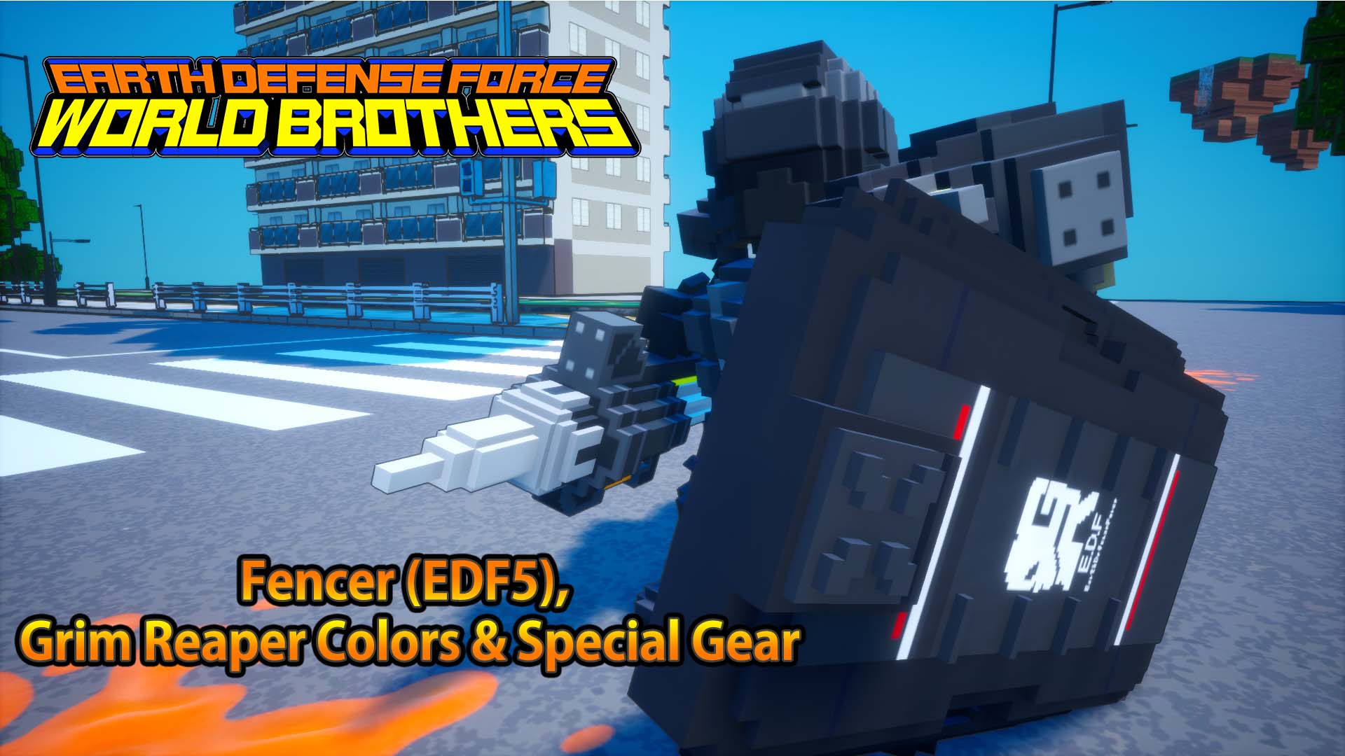 Fencer (EDF5), Grim Reaper Colors & Special Gear