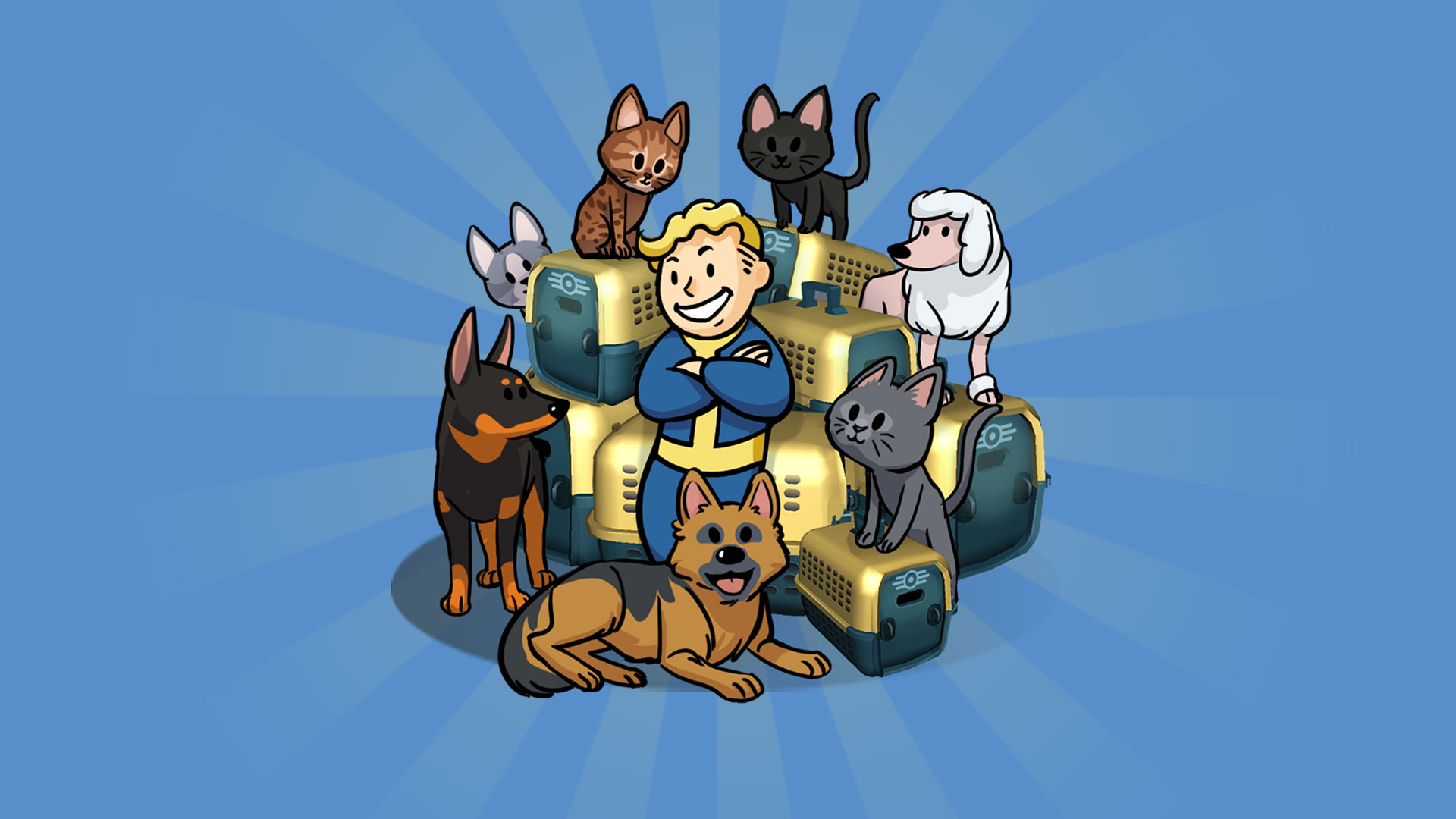 Featured image of post Fallout Shelter Online Wallpaper Fallout shelter online hero cards for piper wright cait curie it s cool that they have curie s ms
