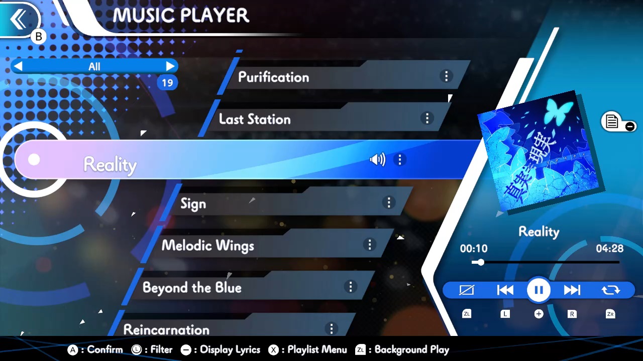 GUNVOLT RECORDS Cychronicle Song Pack 3 Lumen: ♪Last Station ♪Traces ♪Reality ♪Sign