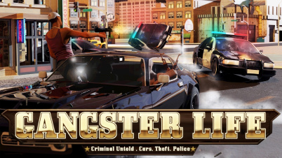 Gangster Life:  Criminal Untold, Cars, Theft, Police