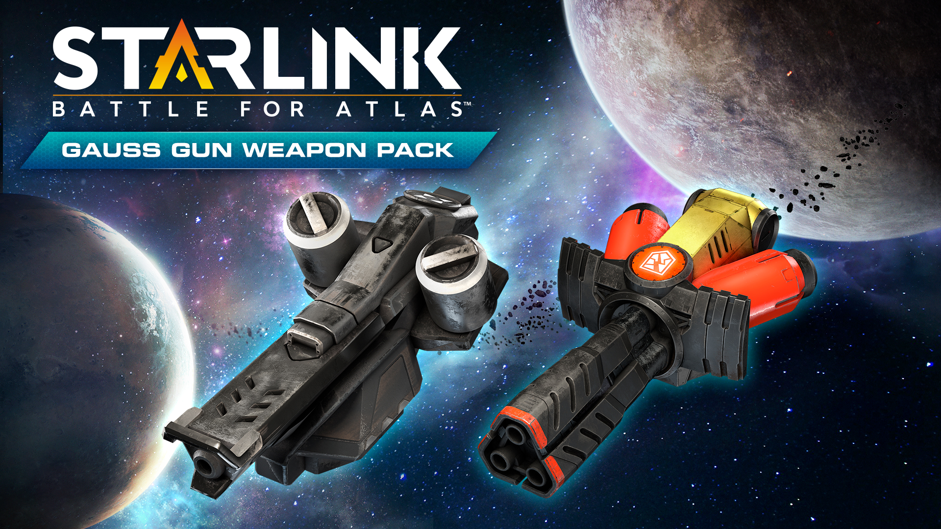 Gauss Gun Weapon Pack