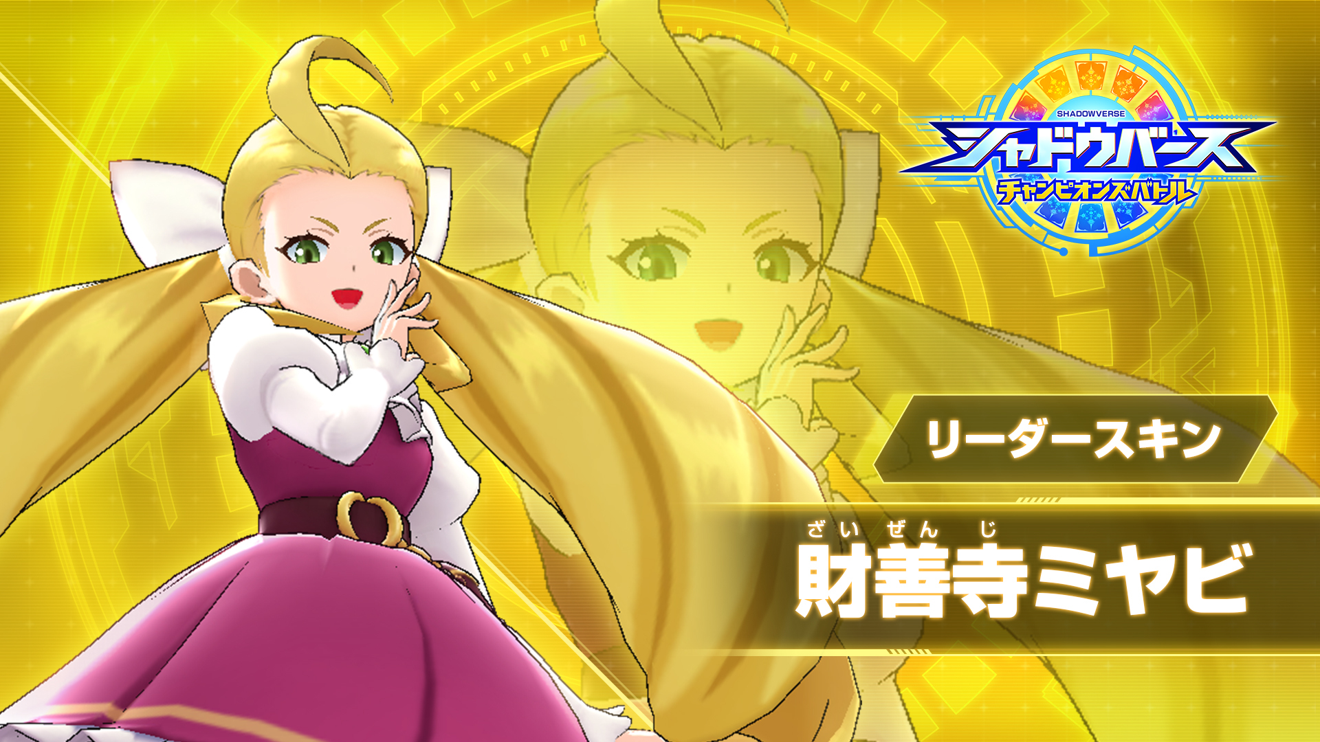 リーダースキン「財善寺ミヤビ」