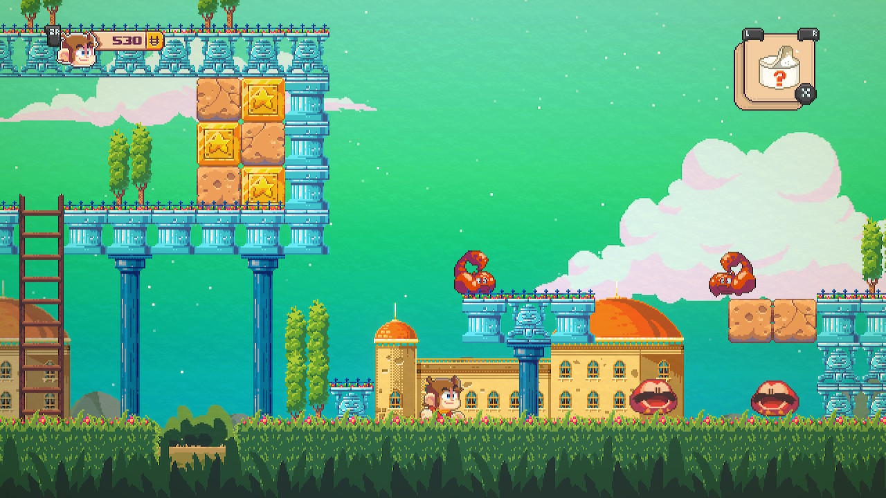알렉스 키드 인 미라클 월드 DX (Alex Kidd in Miracle World DX) screenshot
