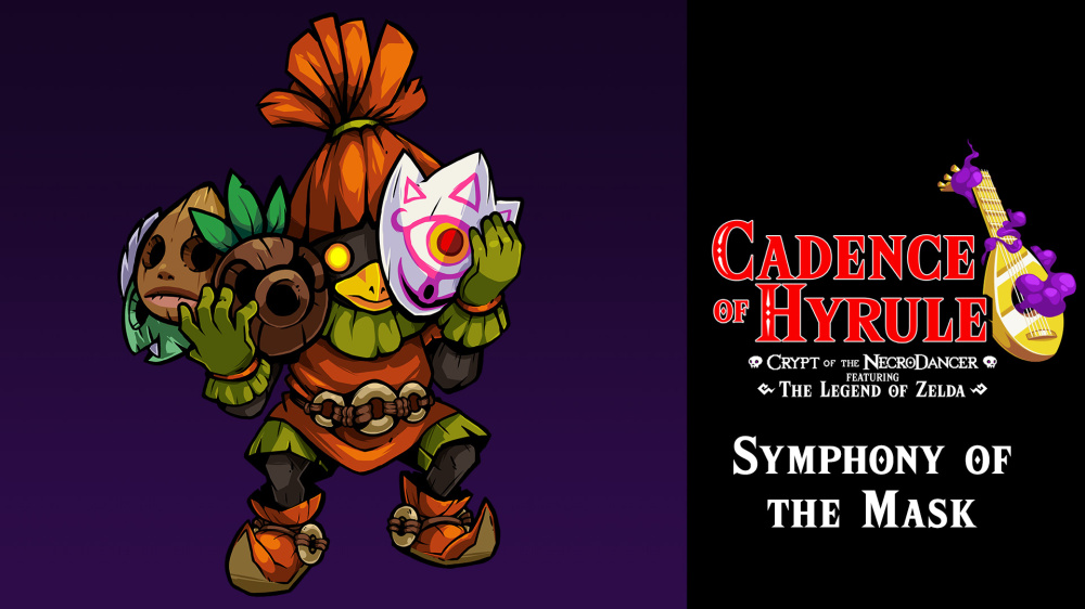 Pack 3: Additional of the NecroDancer Zelda/Nintendo Legend Story Featuring Mask/Cadence Content Hyrule The - of of Switch/ – the Symphony Crypt Nintendo of