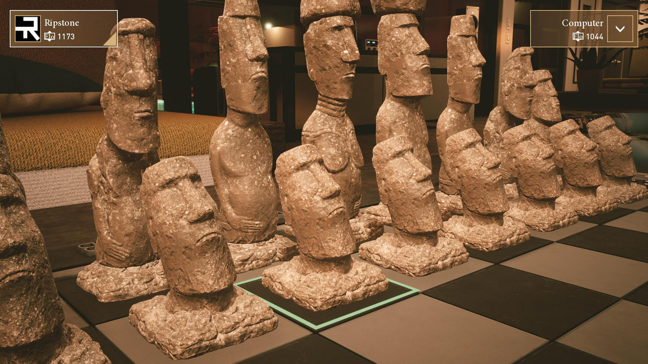Chess Ultra: Easter Island chess set