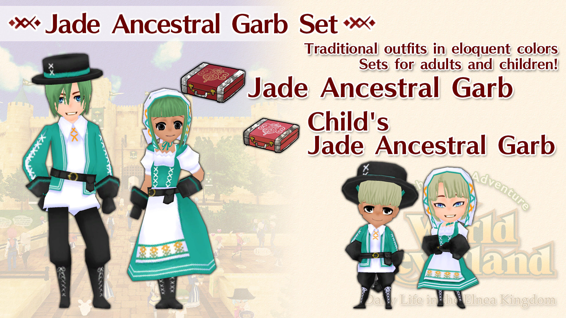 Jade Ancestral Garb Set