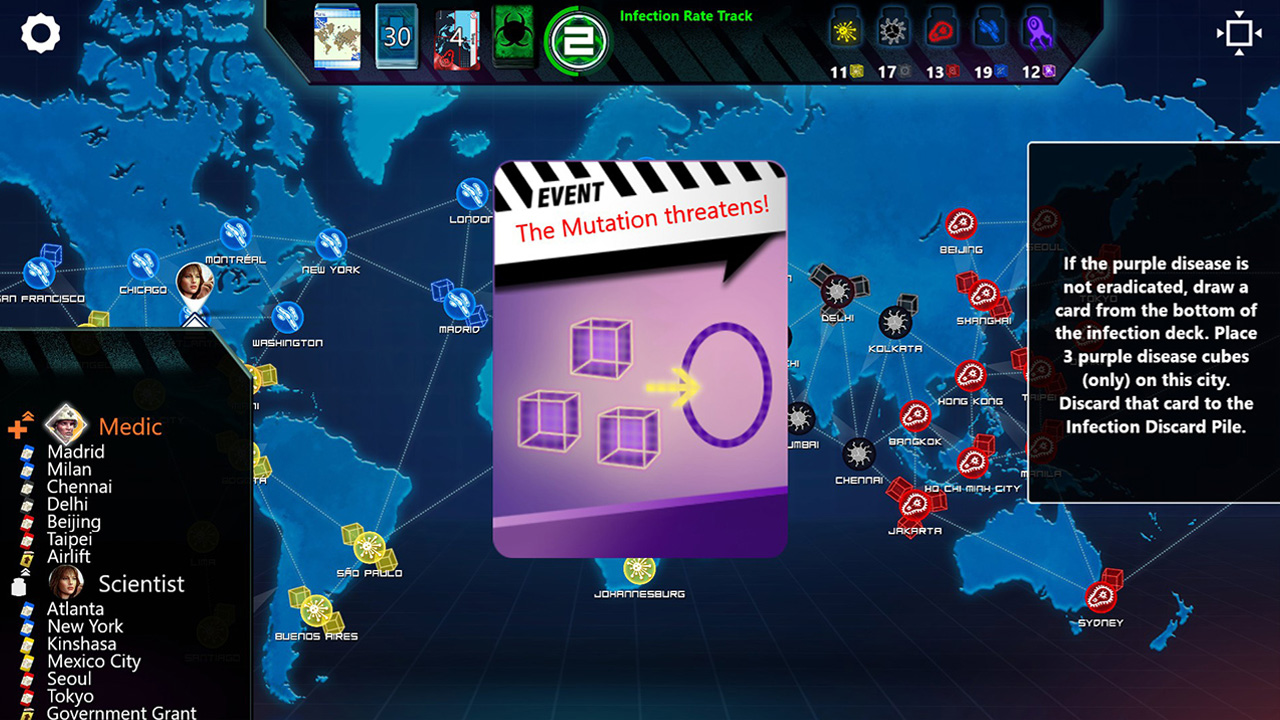 Pandemic: On the Brink - Mutation