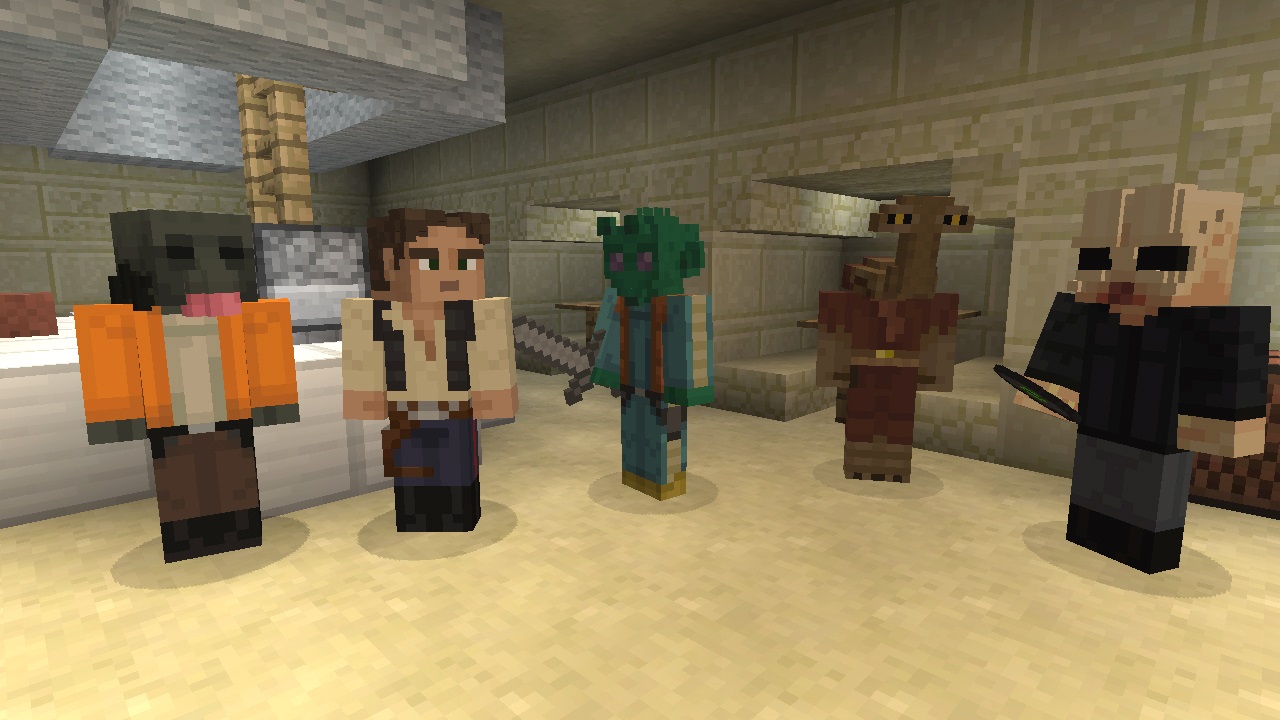 Star Wars Classic Skin Pack in Minecraft