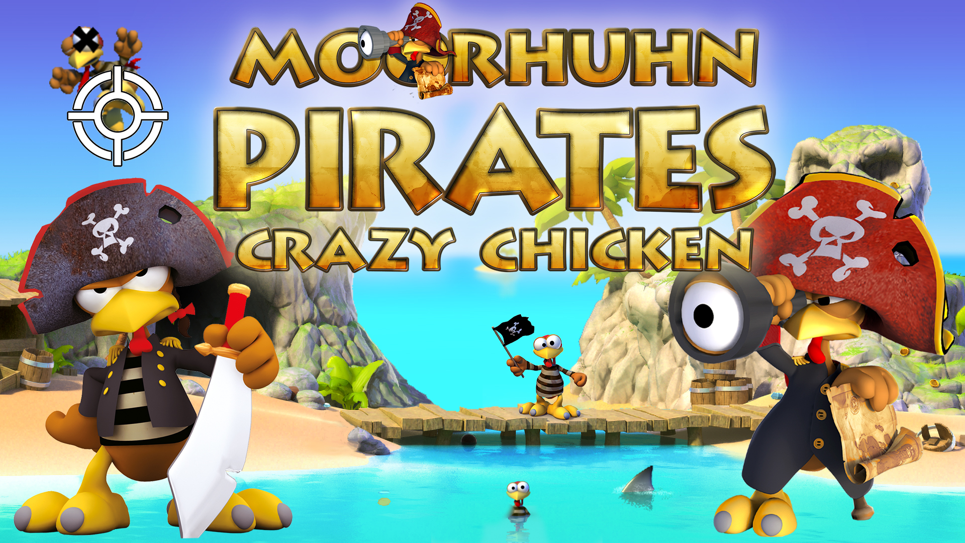 Moorhuhn Pirates - Crazy Chicken Pirates