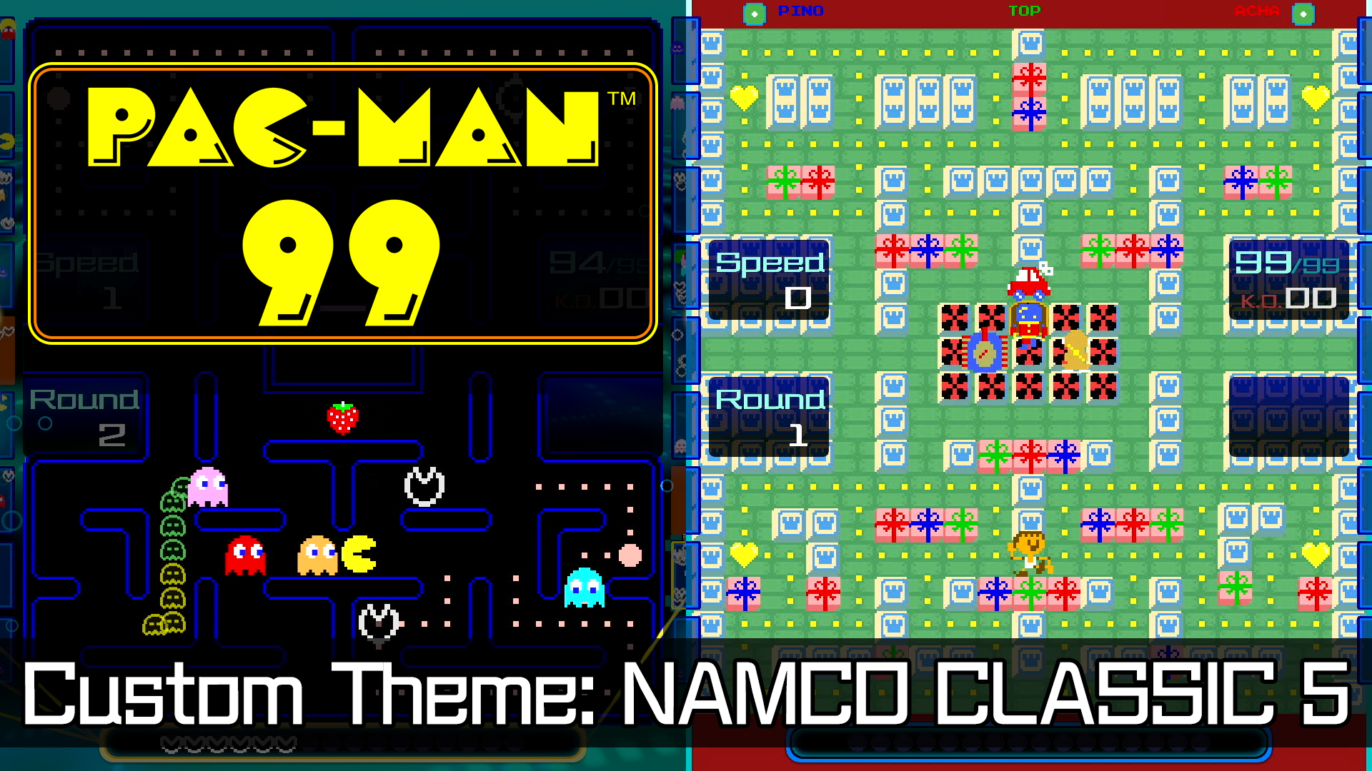 PAC-MAN 99 Custom Theme: NAMCO CLASSIC 5