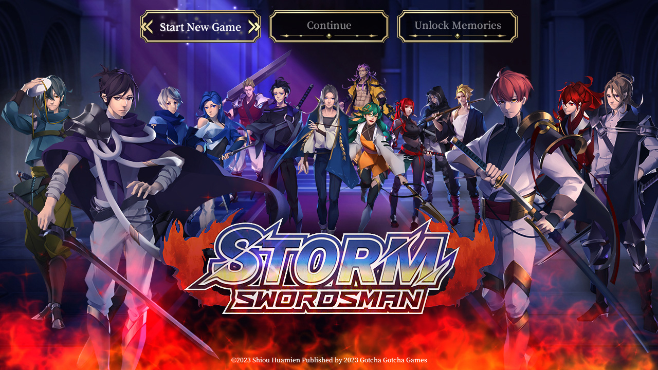 Pixel Game Maker Series Storm Swordsman
