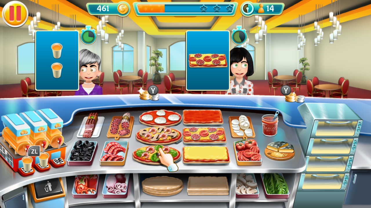 Cooking Tycoons: 3 in 1 Bundle - Pizza Bar Tycoon New Levels #2