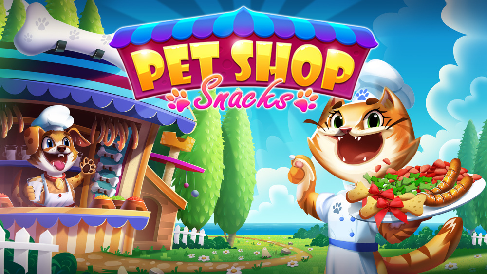 Family Games Bundle: My Magic Florist + Pet Shop Snacks + Bubble Cats Rescue