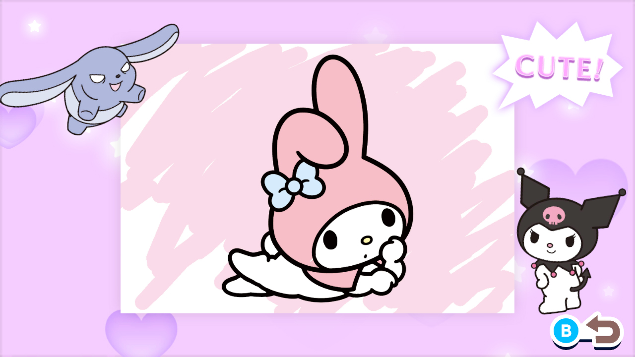 ぬりえであそぼう サンリオキャラクターズ