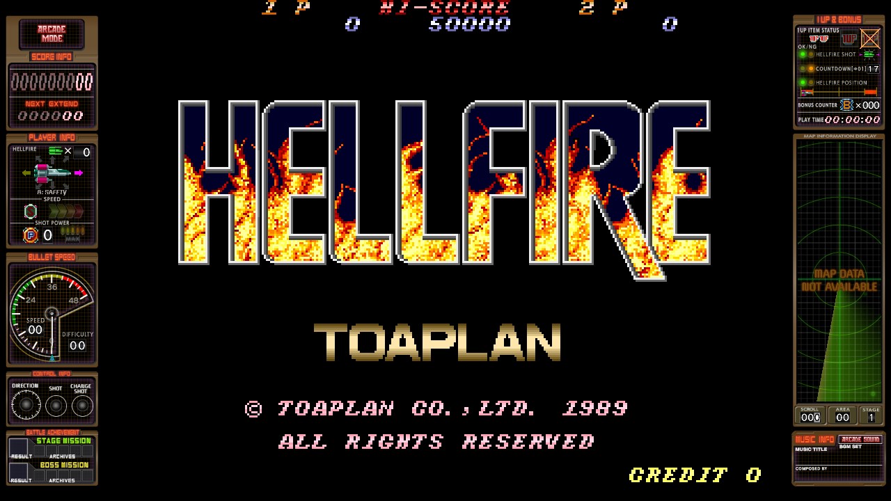 ゼロファイアー -TOAPLAN ARCADE GARAGE-