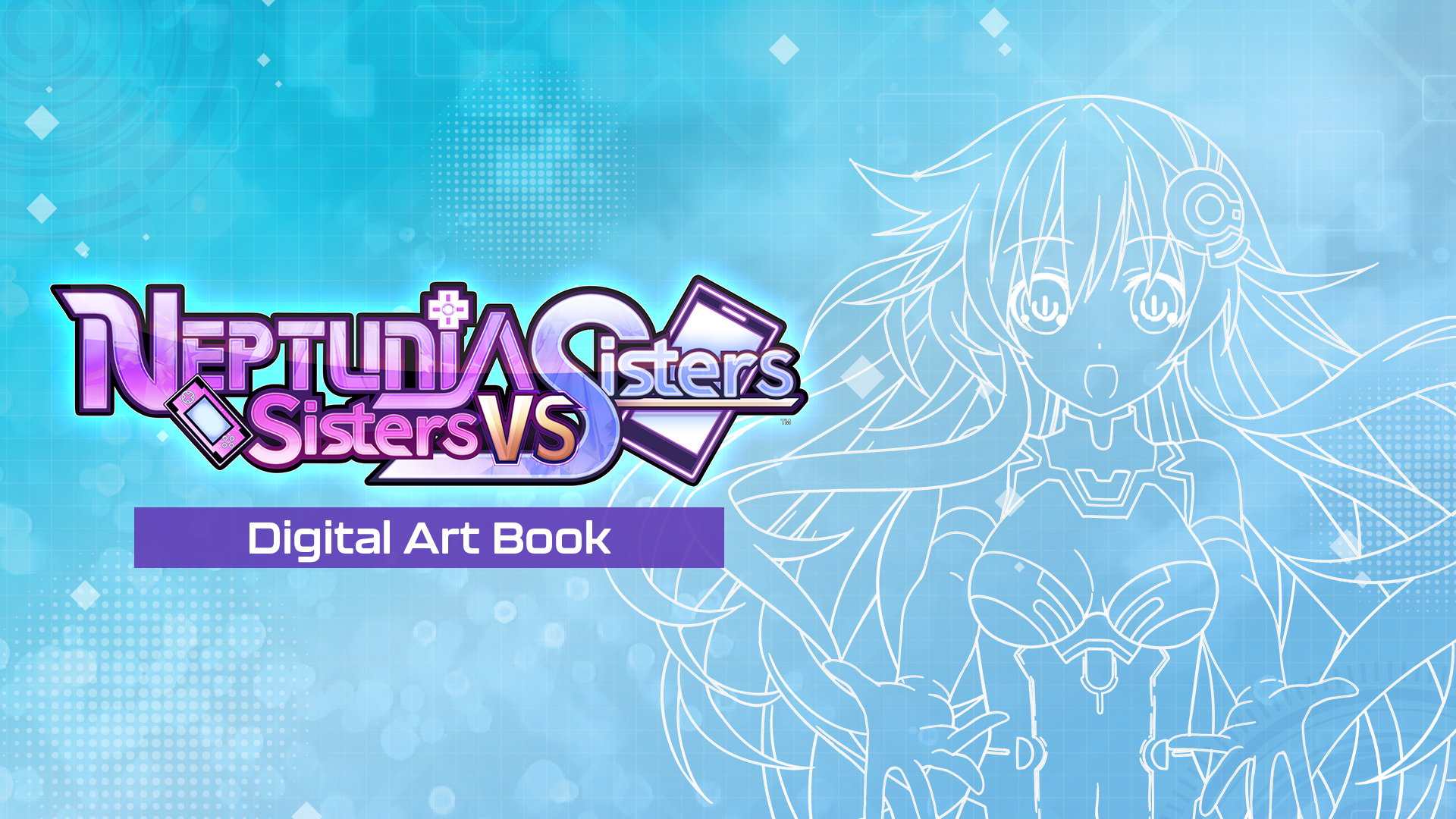 Neptunia: Sisters VS Sisters Digital Art Book