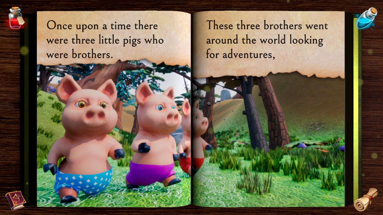 The Three Little Pigs: Interactive Book