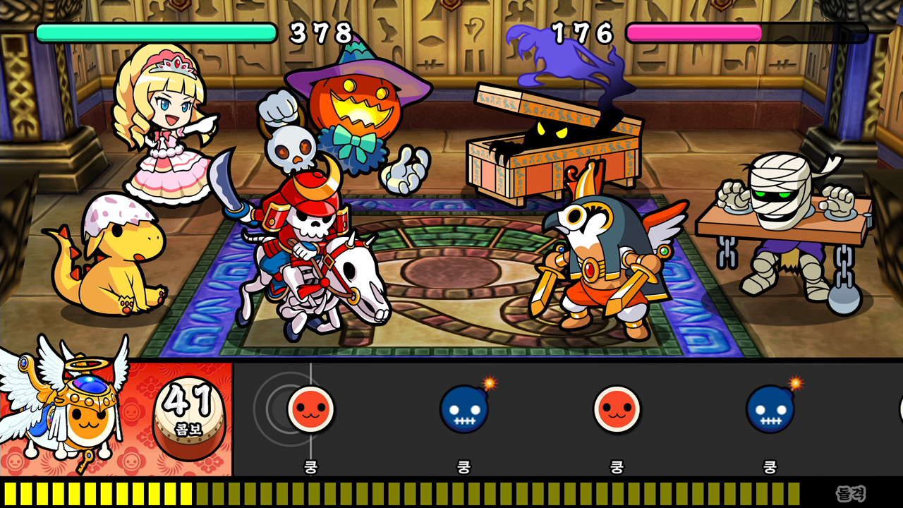 태고의 달인 쿵딱! 두 가지 RPG 대모험 쿵딱쿵딱 시공 대모험 편 screenshot