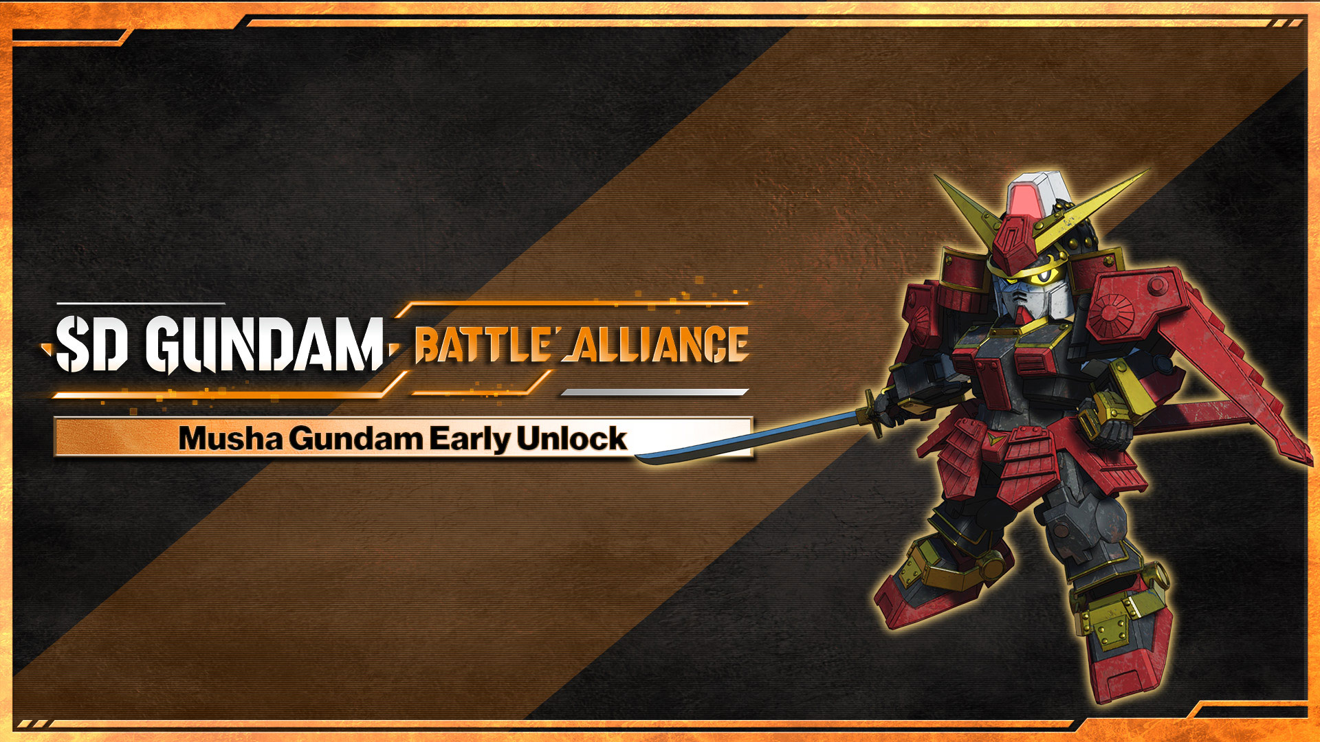 SD GUNDAM BATTLE ALLIANCE Early Unlock: Musha Gundam