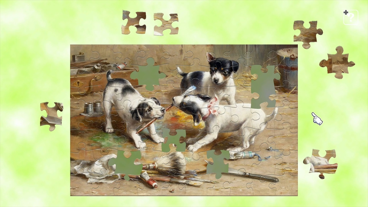 Masterpieces of World  - Dogs and Cats in the Painting -