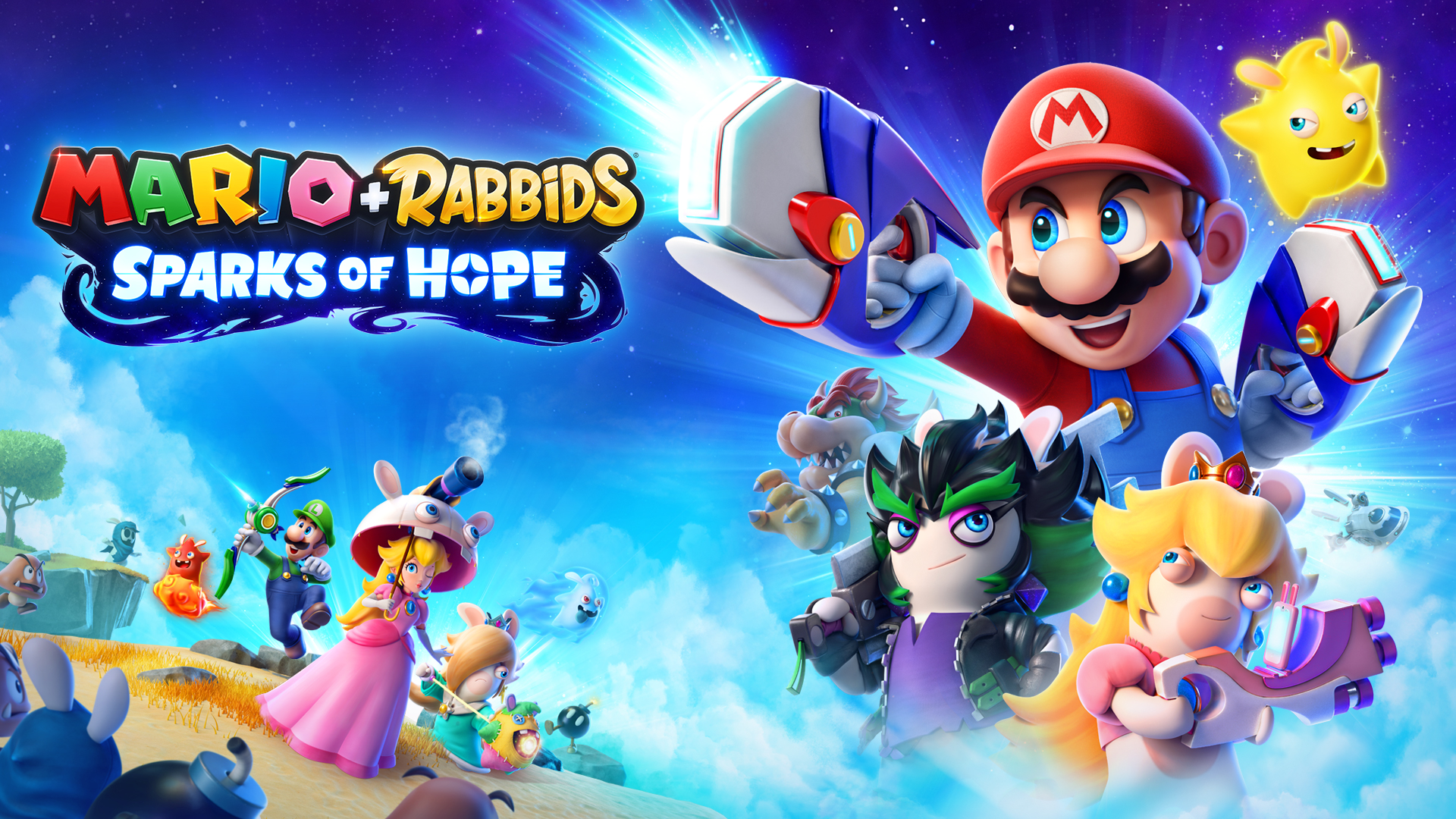 MARIO + RABBIDS SPARKS OF HOPE Nintendo Switch Games Nintendo