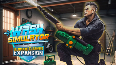 Wash Simulator - Clean Garage, House, Cars Business Tycoons: Ultimate Cleaning Expansion