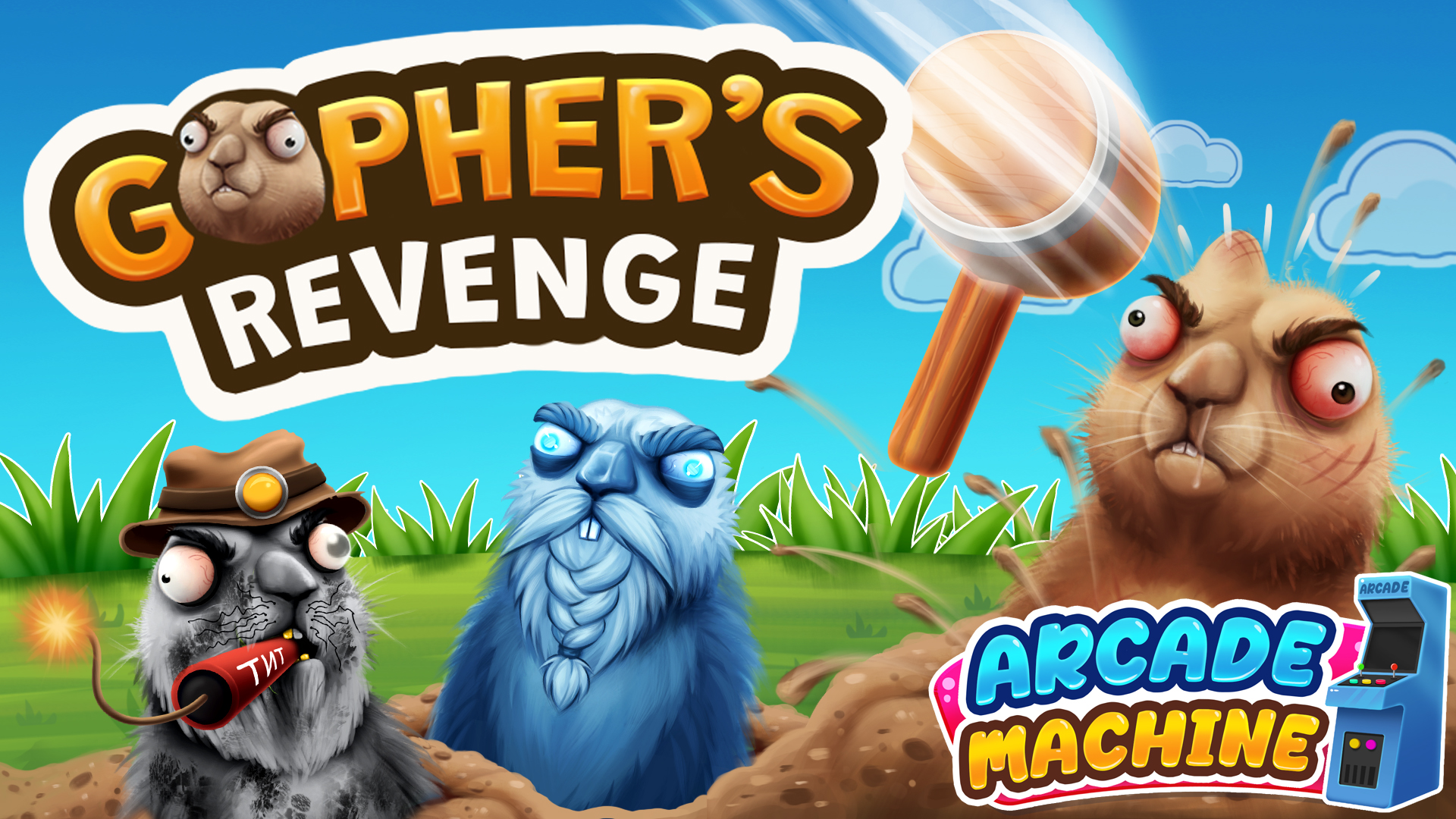 Arcade Machine: Gopher's Revenge