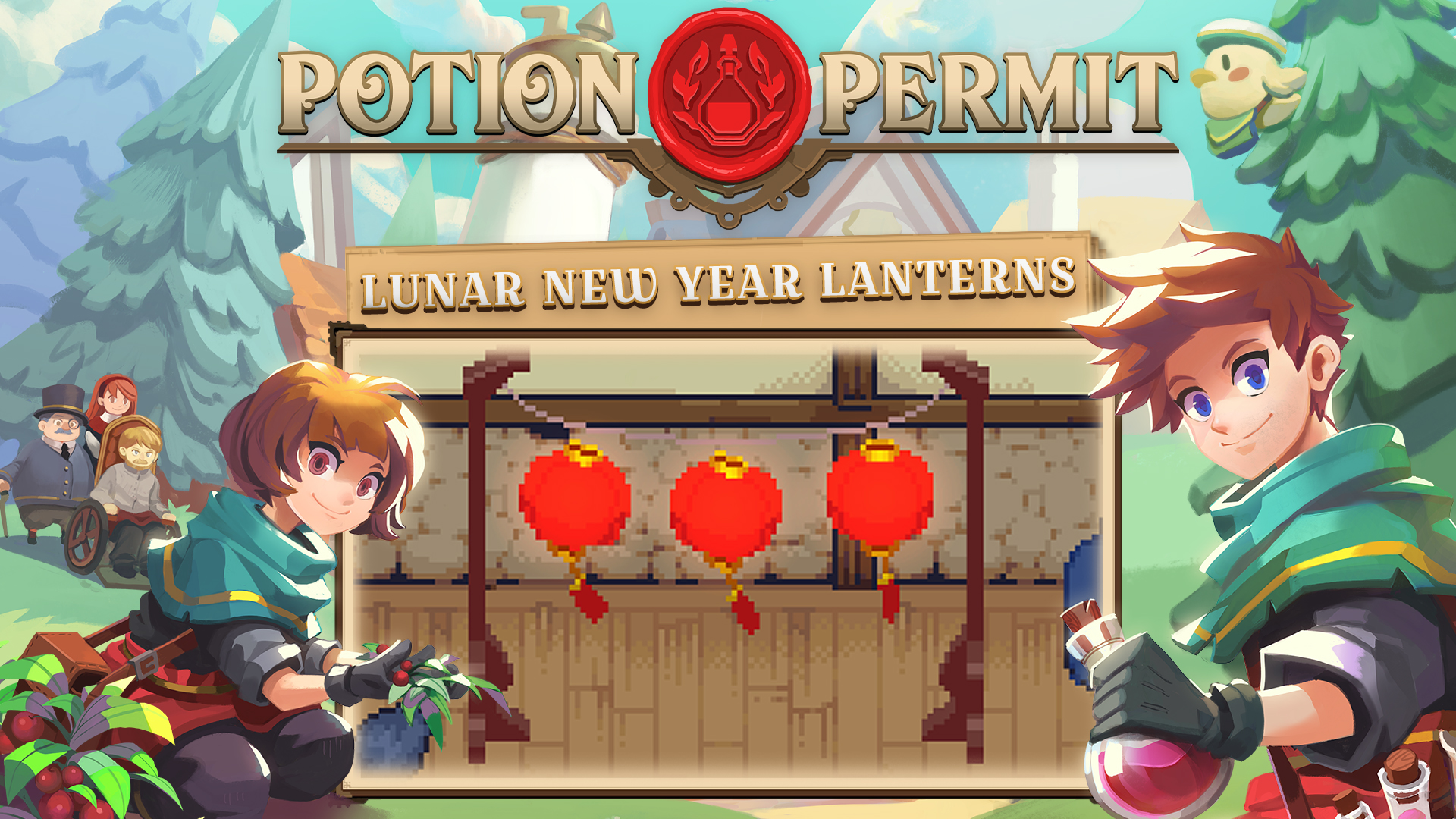 Potion Permit - Lunar New Year Lanterns
