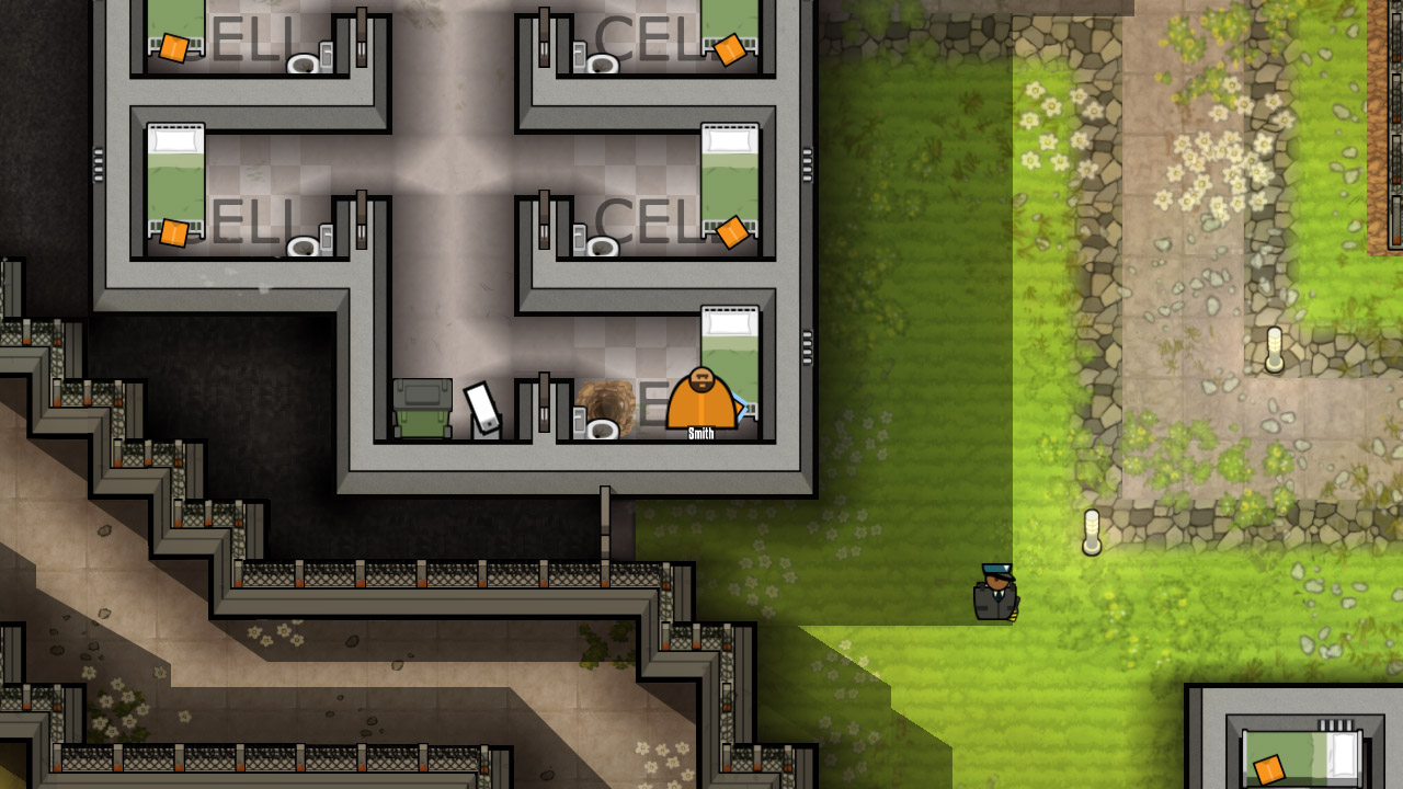 prison architect escape mode controls