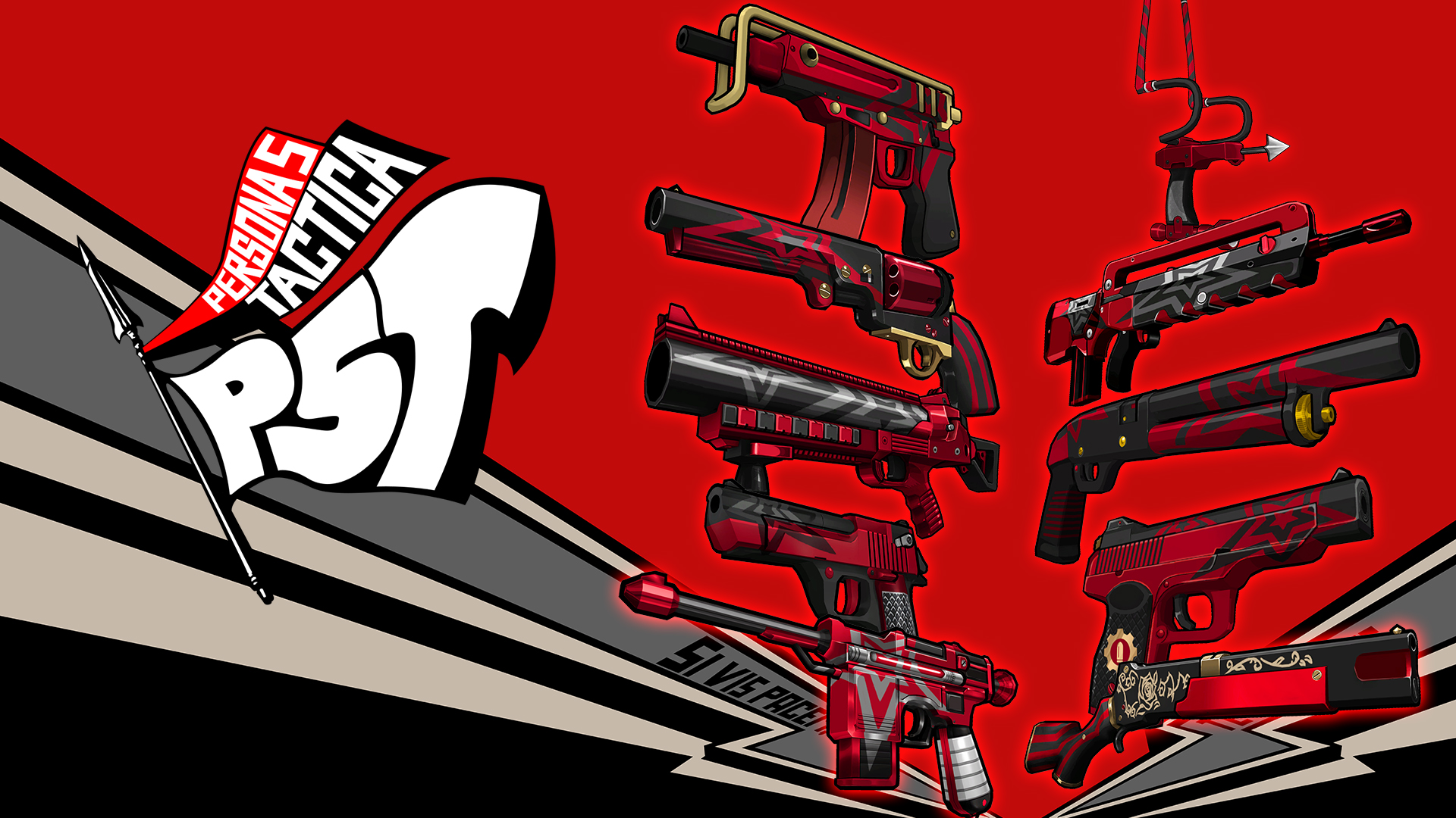 Persona 5 Tactica: Weapon Pack