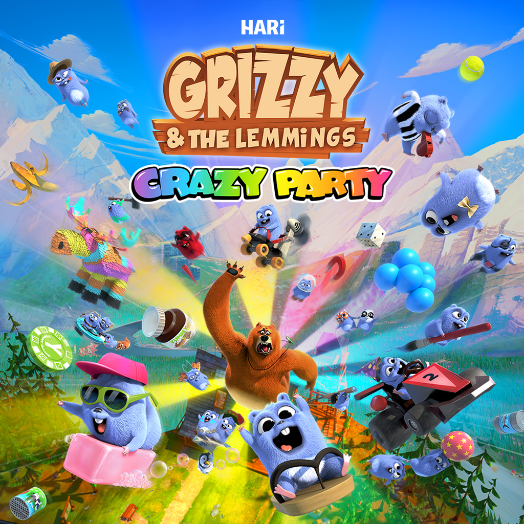 Grizzy and the Lemmings - Crazy Party