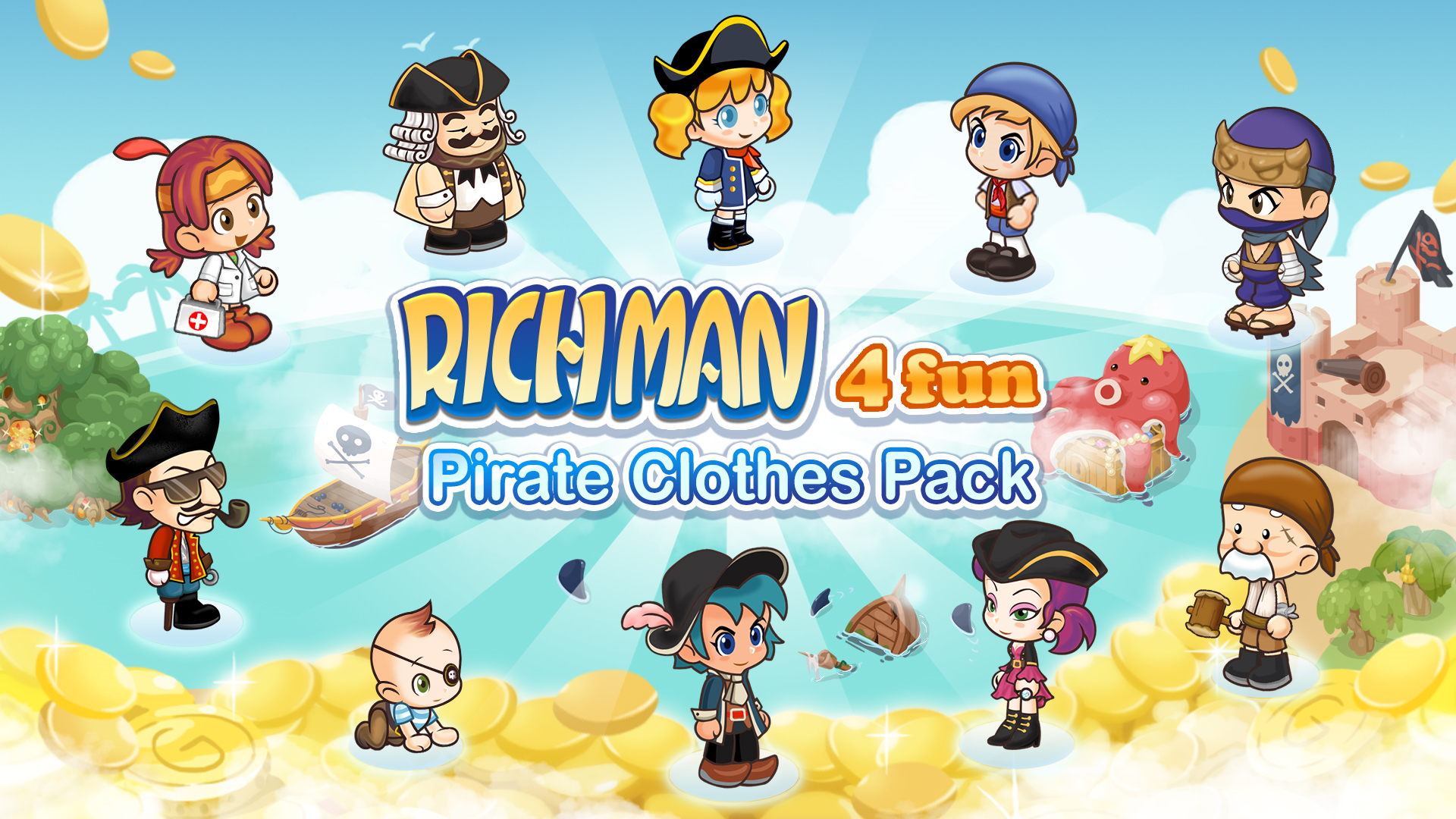 Pirate Clothes Pack