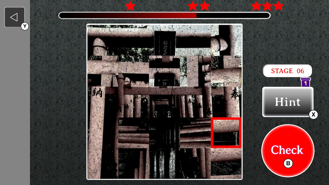 トラウマパズルーホラー画像でアハ活脳活くるくる回転パズルー