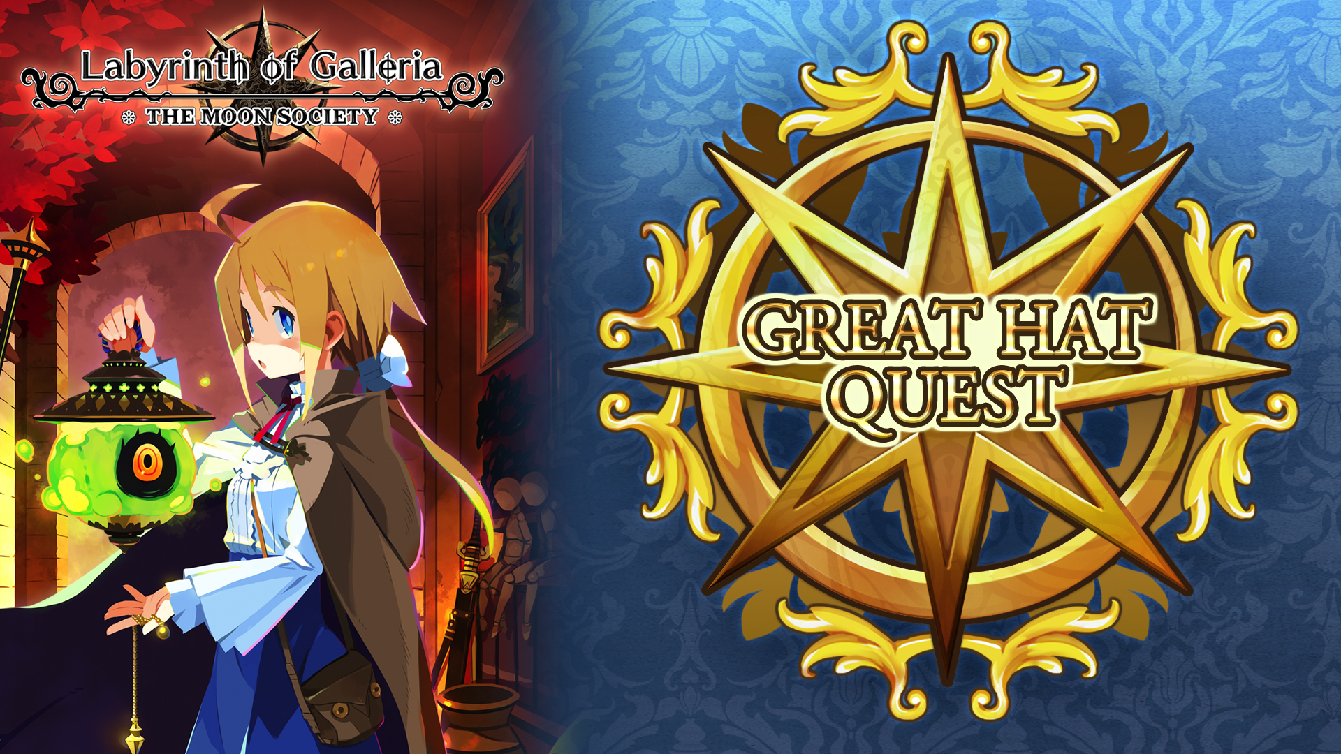 Labyrinth of Galleria: The Moon Society – Great Hat Quest