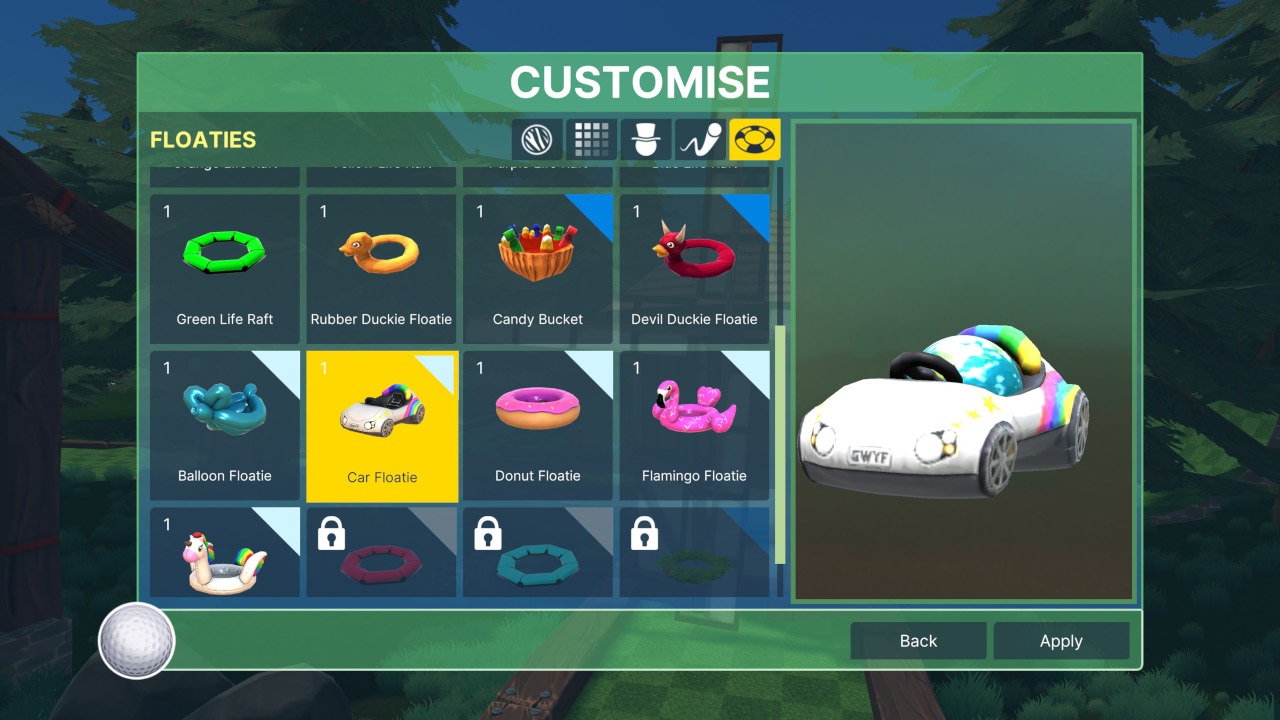 Golf With Your Friends - Racing Cosmetics Pack