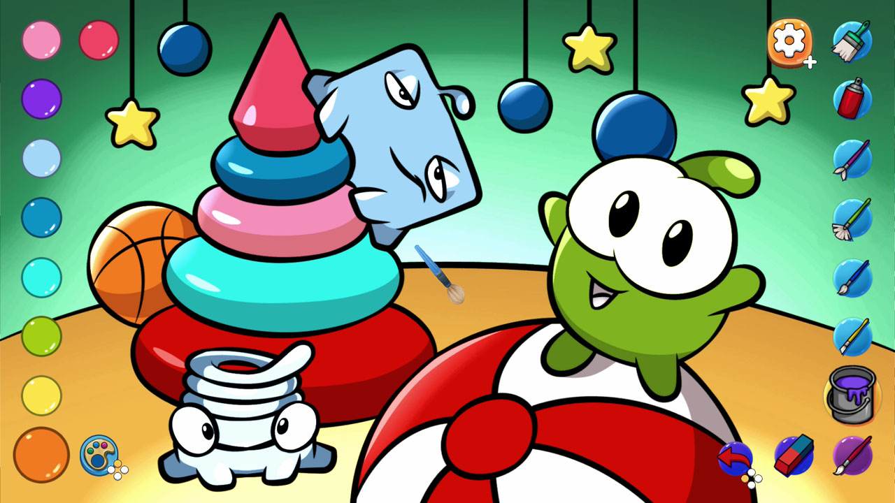 Om Nom: Coloring, Toons & Puzzle