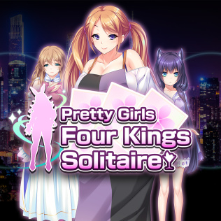 漂亮女孩四王扑克-游戏公社